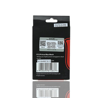 v12 Prince Max Mesh Coils | $8.50 3-Pack | Fast Shipping